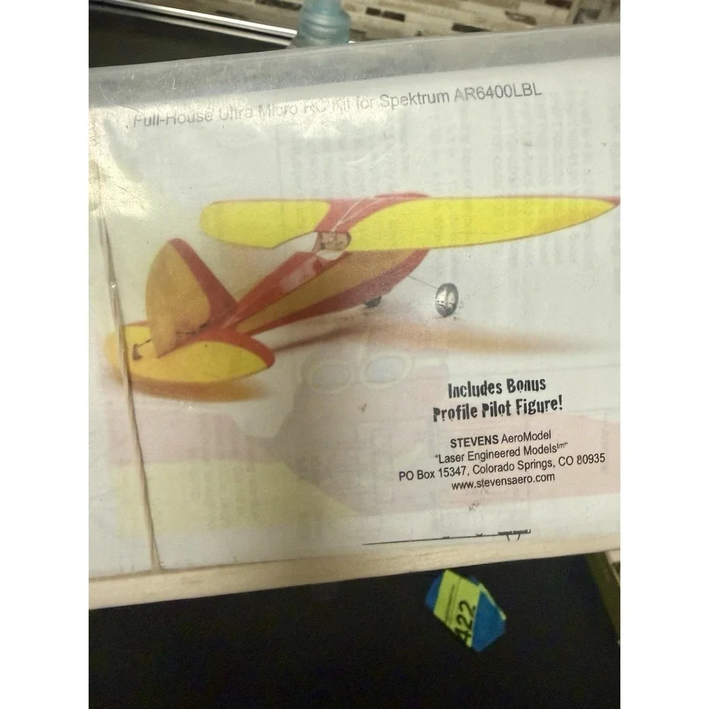 Stevens AeroModel Swift 100 RC Airplane Kit Laser Cut Balsa New SAK-SWIFT100